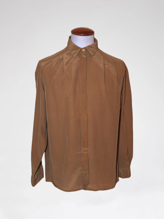 PRE - OWNED - VINTAGE SILK SHIRT FROM PETER HAHN
